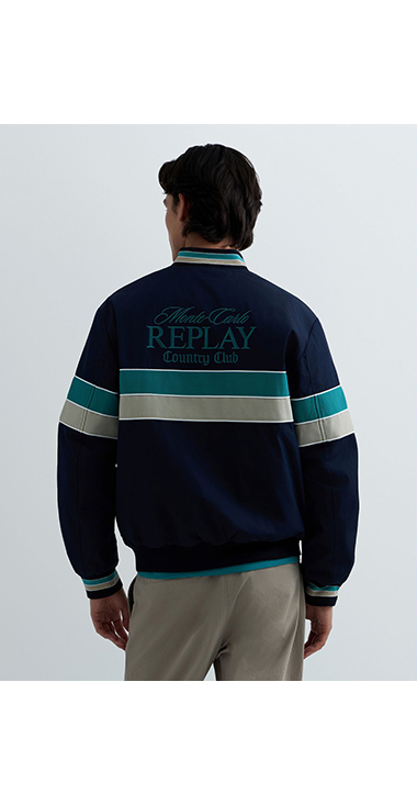 REPLAY &times; Monte Carlo Country Club ボンバージャケット 詳細画像
